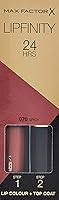 Vista 4 de Max Factor Lipfinity Lápiz labial, picante, 1 juego