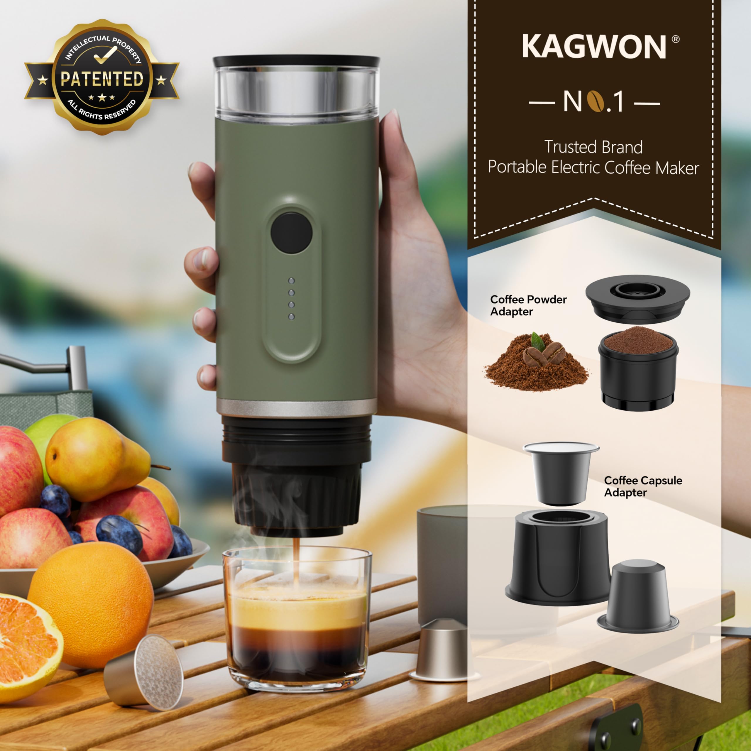 Portable Electric Espresso Machine (USB-C) Gallery Image