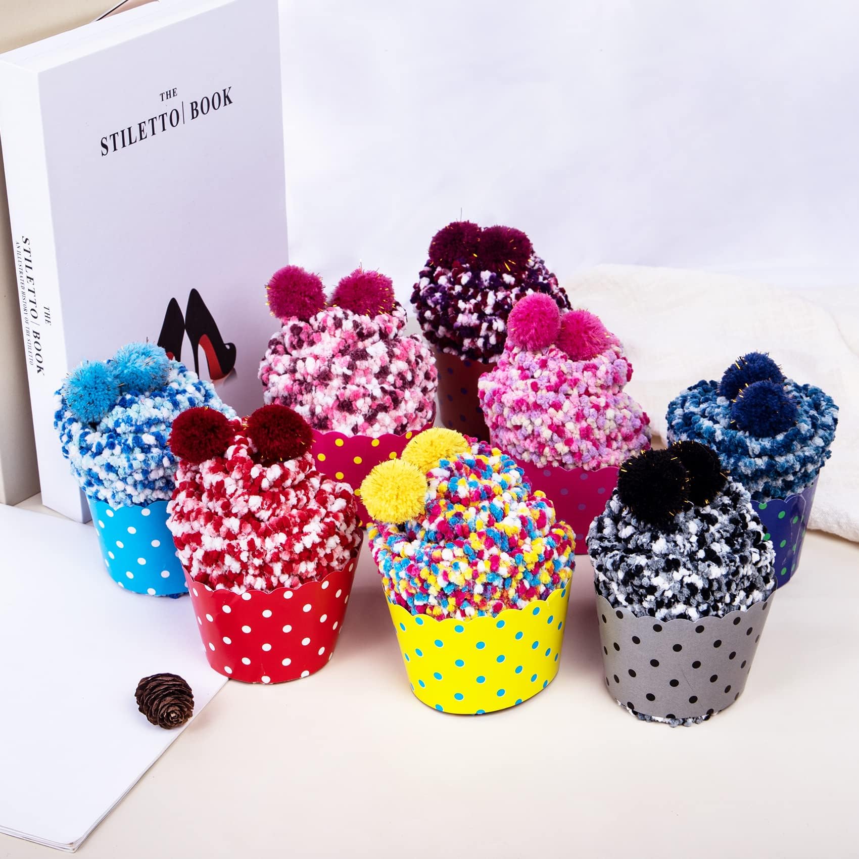 YSense Snug Donna Regalo Inverno Calze Calzini Natalizi Ragazza Cupcake Calzini Termici Divertenti Accessori