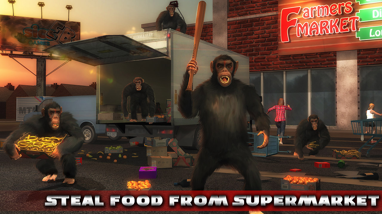 Kong Island Survival Attack Mission 3D Simulator Game : Monkey King ...