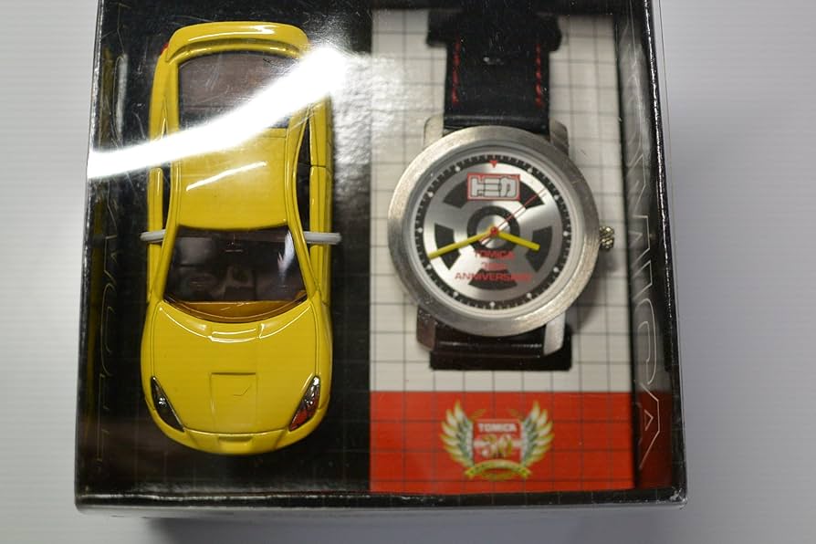 Amazon | トミカ トミカ30周年記念ウオッチ セリカ（イエロー