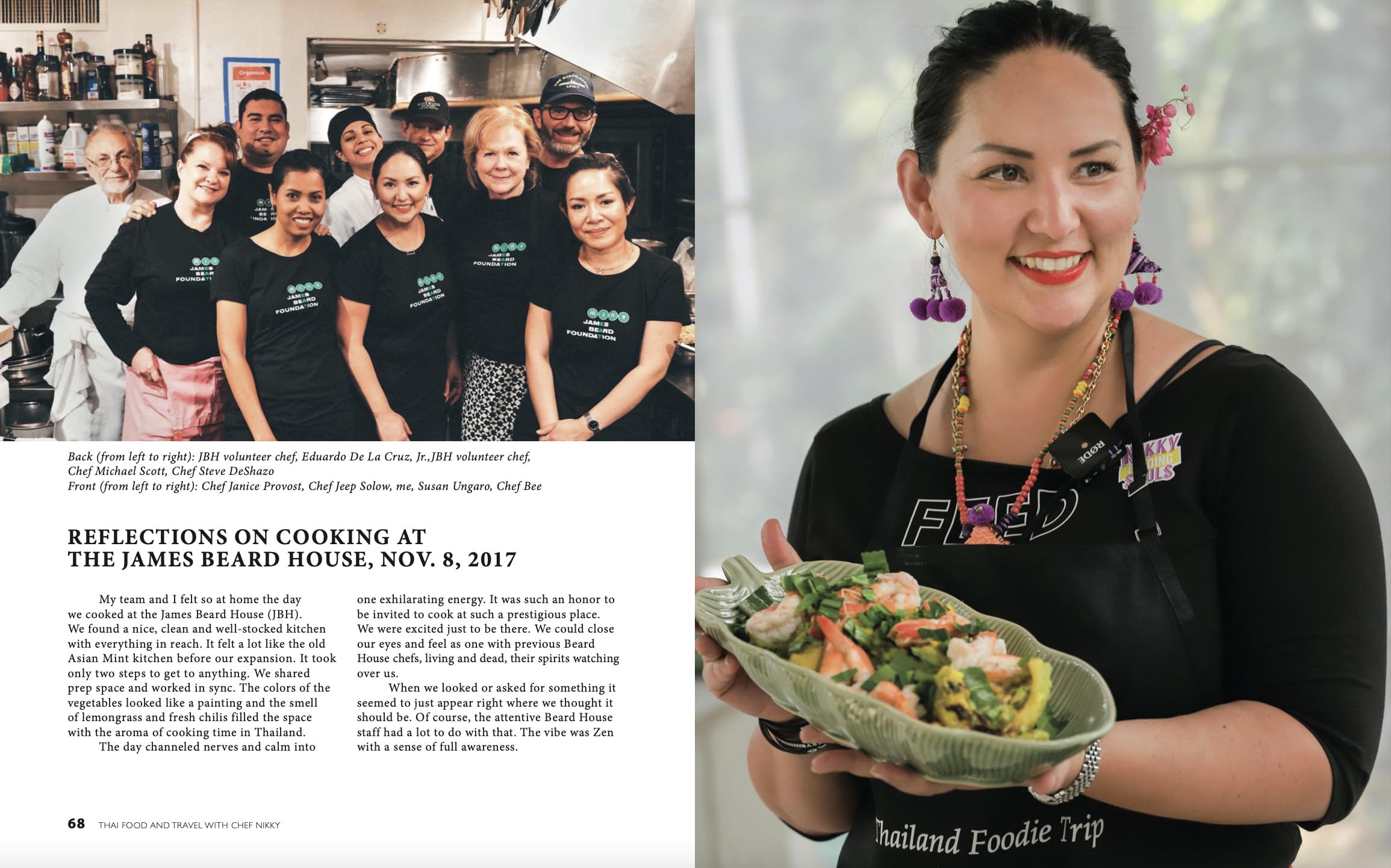 Comida tailandesa y viajes con el chef Nikky: recetas tailandesas fáciles para alimentar tu alma