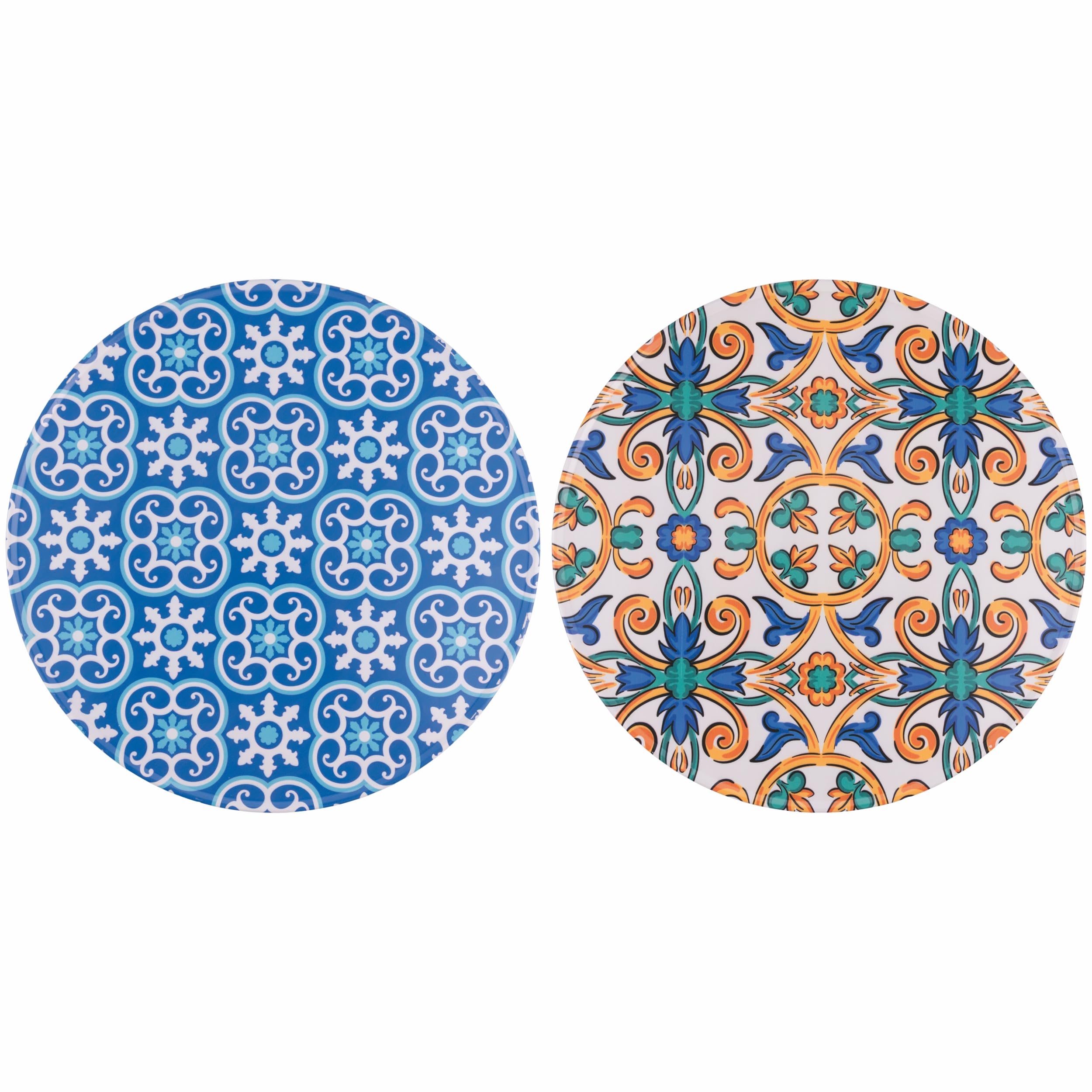 Galileo Set of 4 Stoneware Pizza Plates Ø 33.5 cm Portuguese Design Lisbon