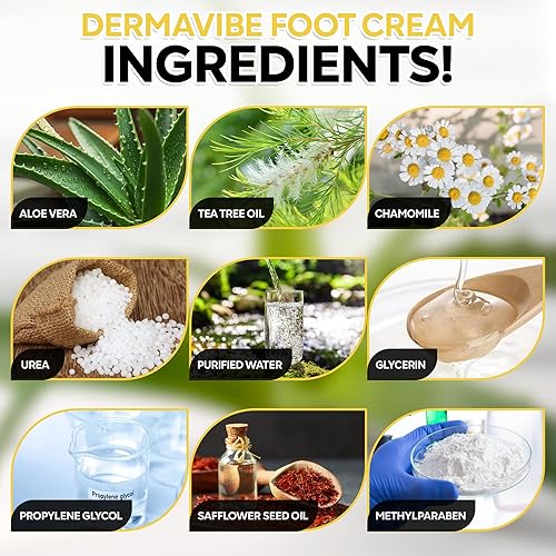 Miniatura 6 de Crema prémium de urea 40% para pies, fabricada en Estados Unidos, máxima resistencia con piedra pómez y cepillo, probada por médicos, hidratante