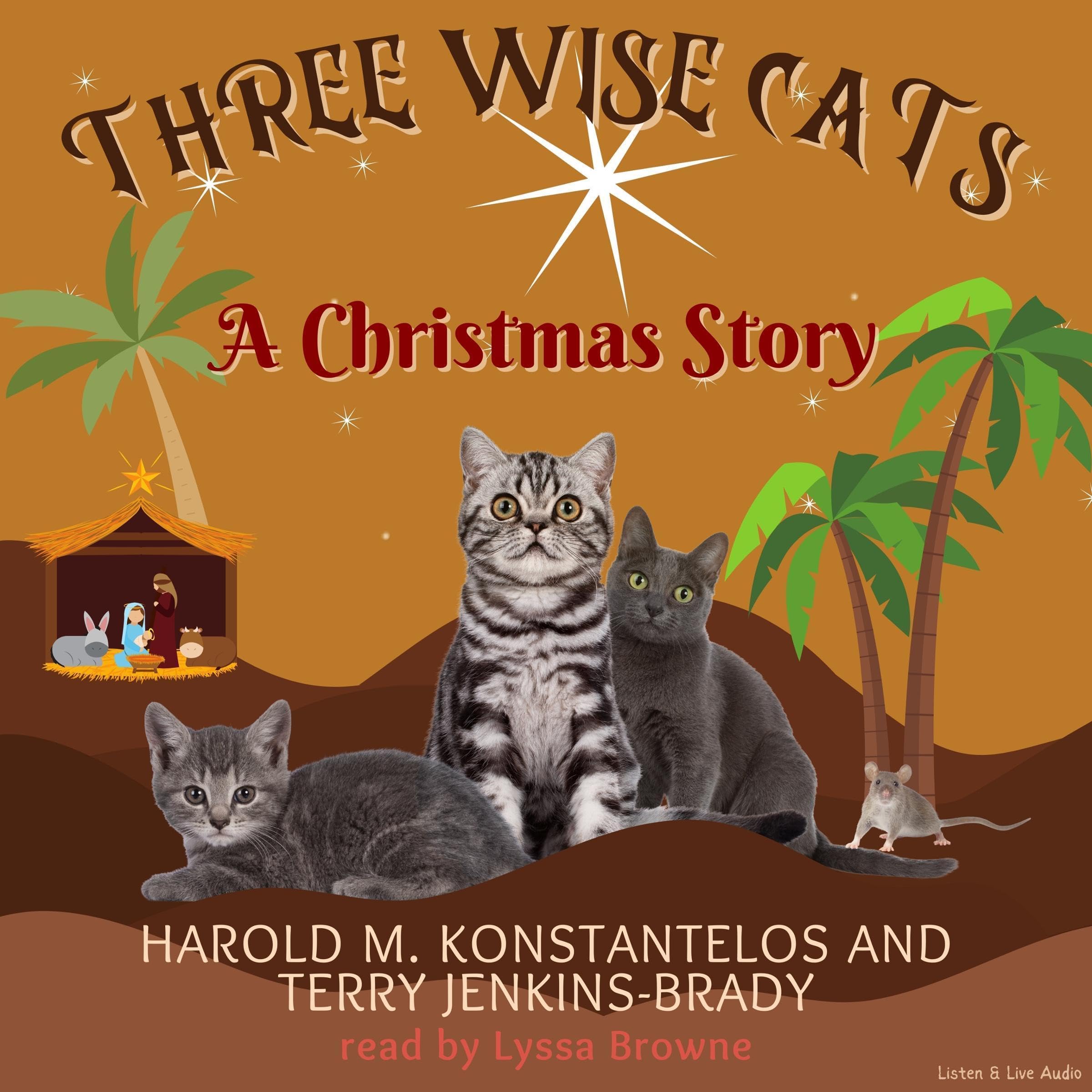 Cover art for Three Wise Cats