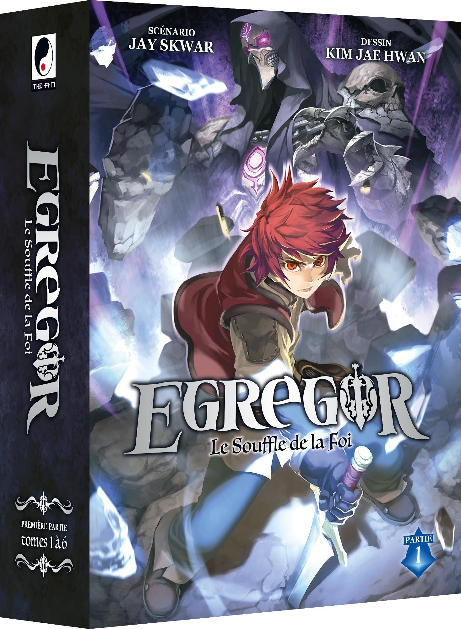 Egregor - Partie 1 (Tomes 01 à 06) - Coffret 6 Mangas Collector limité