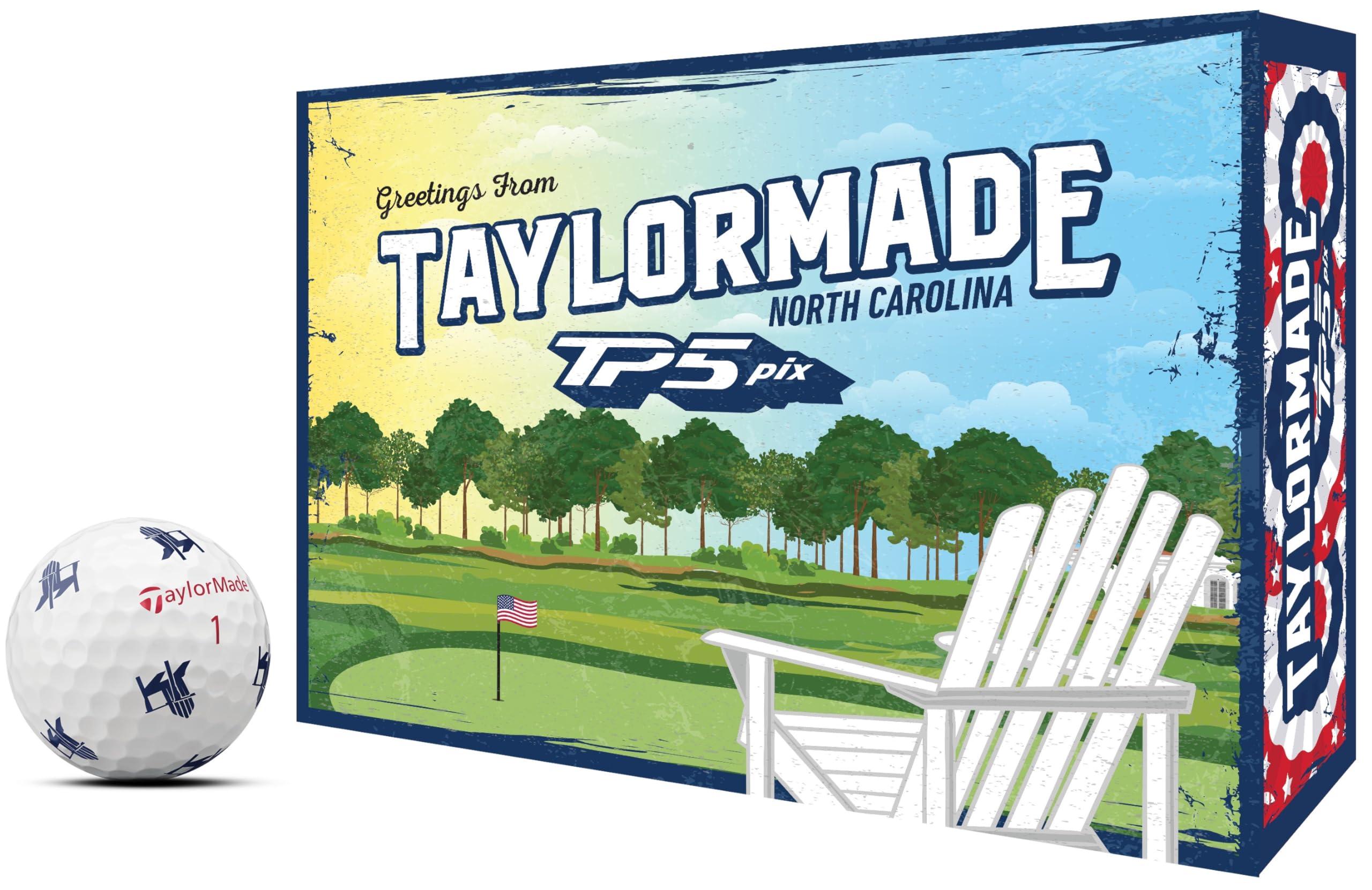 Amazon.com : TaylorMade TP5 Pix Summer Commemorative '24 1