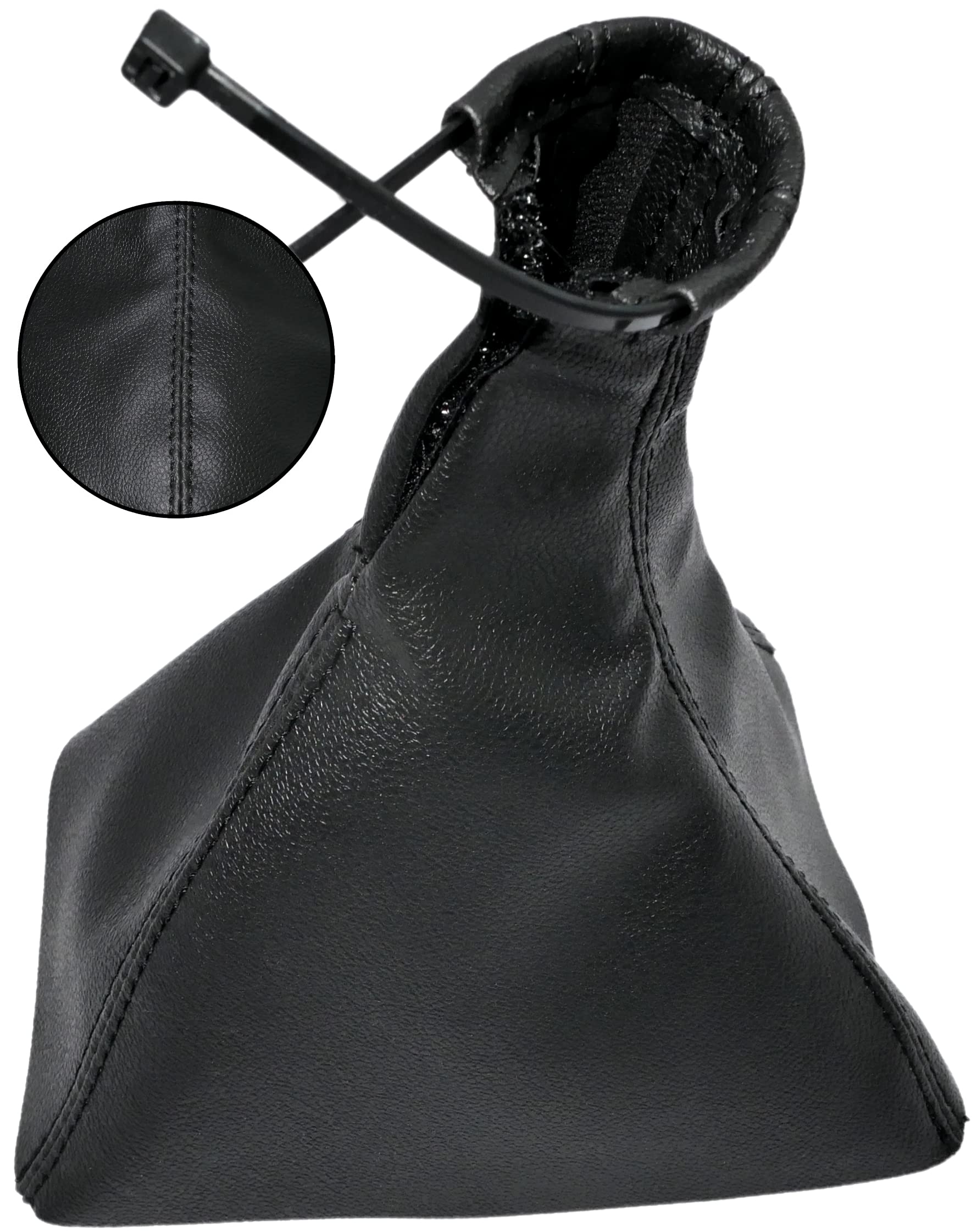 AERZETIX - C57754 - Soufflet De Levier De Vitesse - Compatible Avec Mercedes -Benz Vito W638 1999-2004 - Couleur: Noir - En Cuir Synthétique