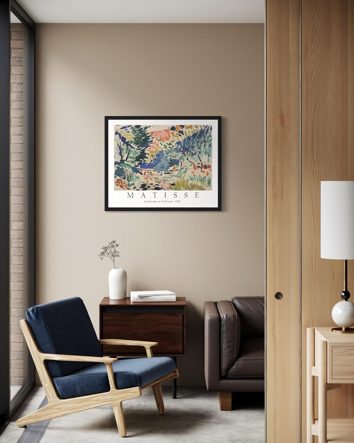 Landscape Matisse Art Print Poster, Henri Matisse Wall Art Exhibition For Wall Decor, Decor Bedroom Bathroom Living Room 65 (Landscape, 16 x 20 inches, Unframed)