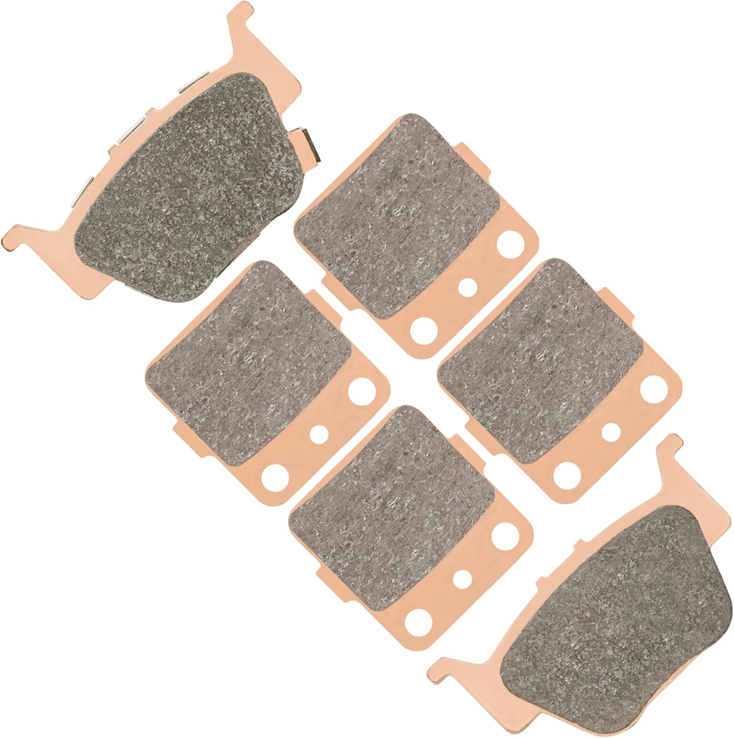 Caltric Brake Pads Compatible with Honda 420 TRX420FA TRX420FPA Fourtrax Rancher Front Rear 2009-2017