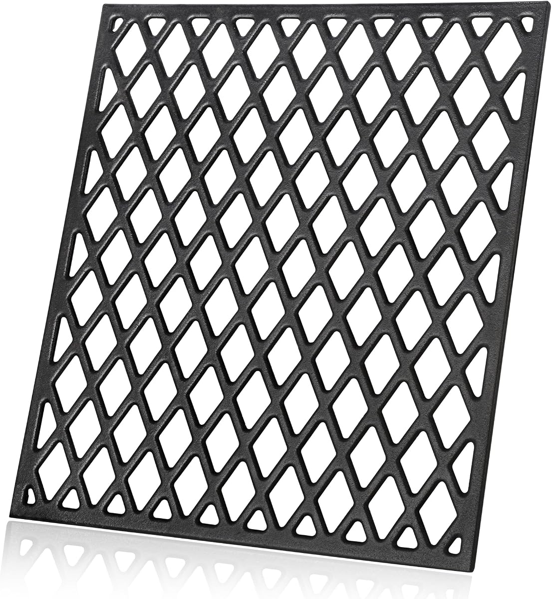 Rejillas de parrilla para ahumador Pit Boss Serie 150 Rejilla de cocina de hierro fundido PB150 PB150PPG 150PPS PB150PPGS Estante para fumadores Mesa portátil Reemplazo de pellets de madera Accesorio para barbacoa