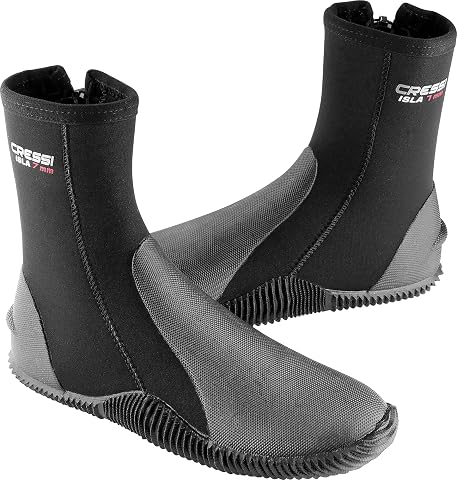 Cressi Isla Boots – Premium Neopren Ayak Tabanı – Taban Kaymaz