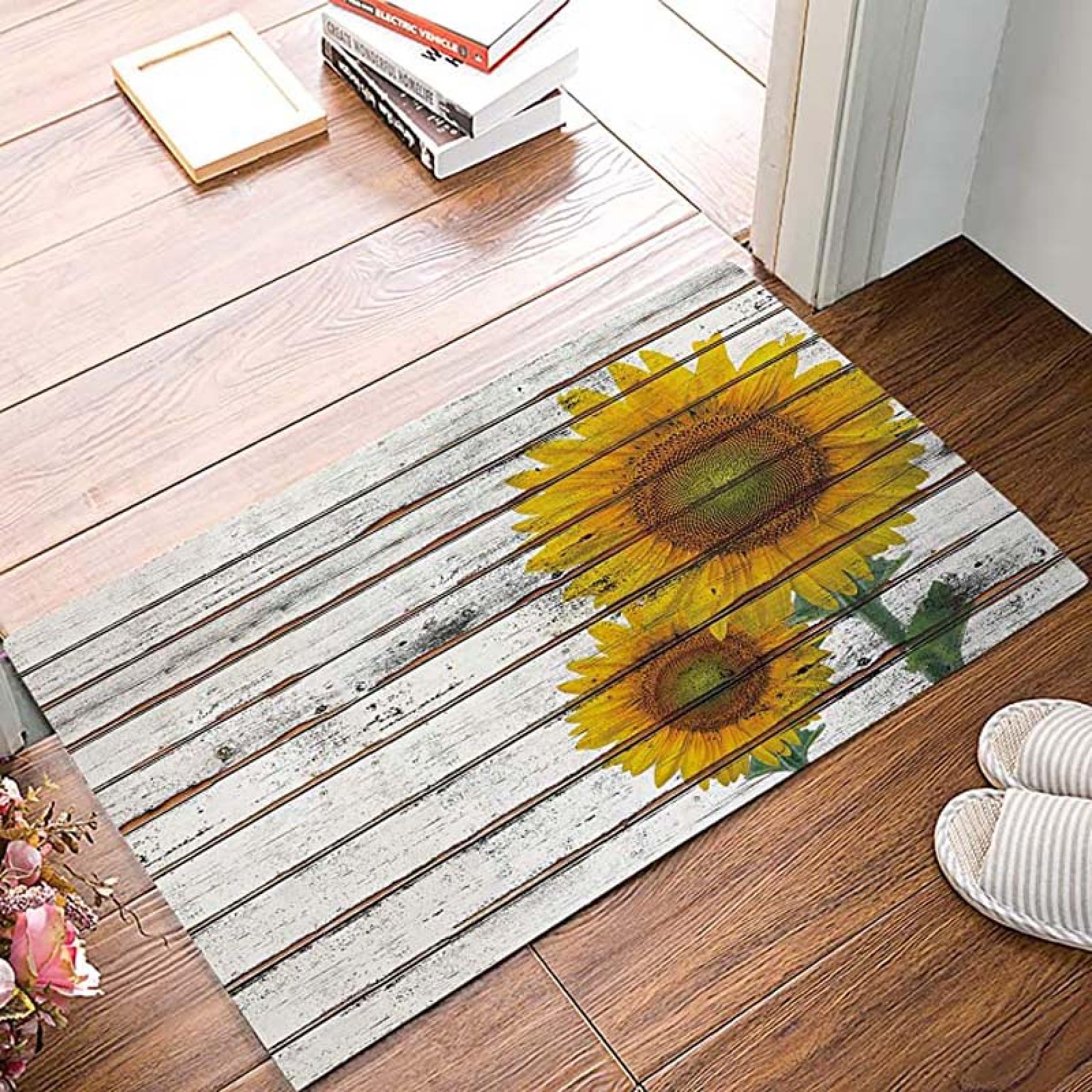 Paillassons pour entrée absorbants avec dossier en caoutchouc imperméable