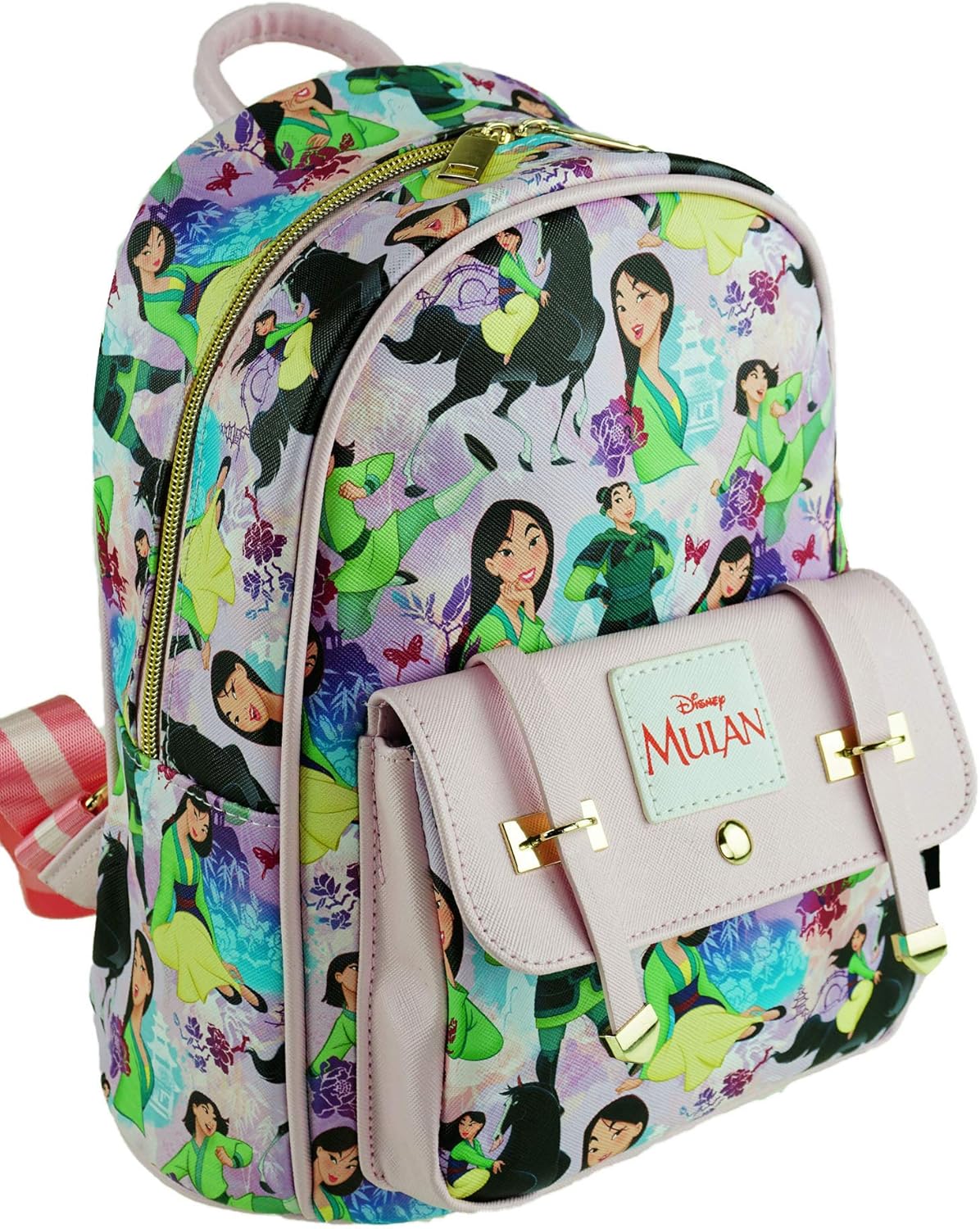 Disney's Mulan 11" Faux Leather Mini Backpack - A18995