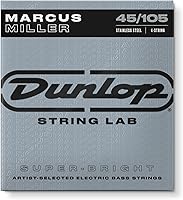 Vista 1 de Cuerdas para bajo Jim Dunlop Marcus Miller Super Bright