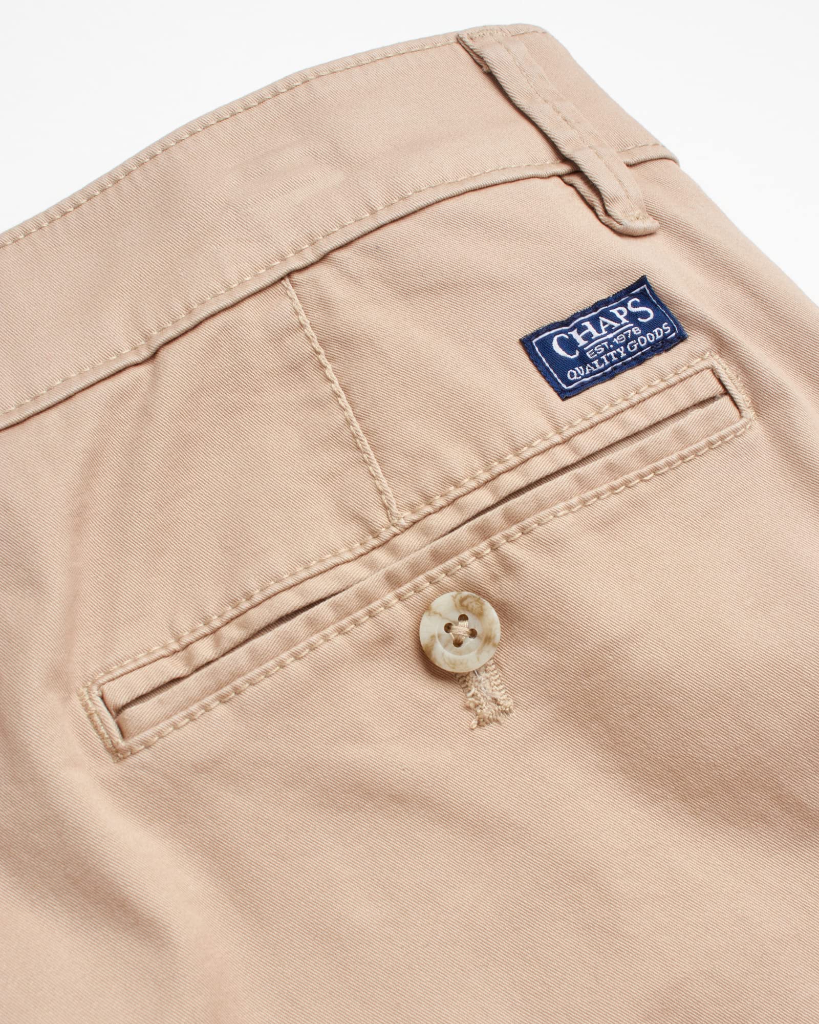 Chaps Mens Big And Tall Khaki Pants Classic Straight Fit