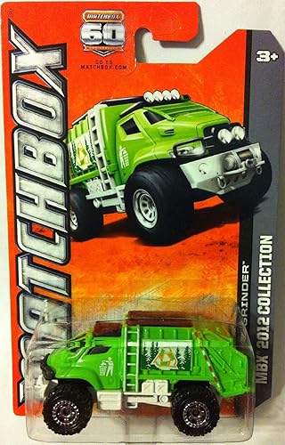 Matchbox 2012, camión triturador de basura, MBX City 1010. Escala 164.