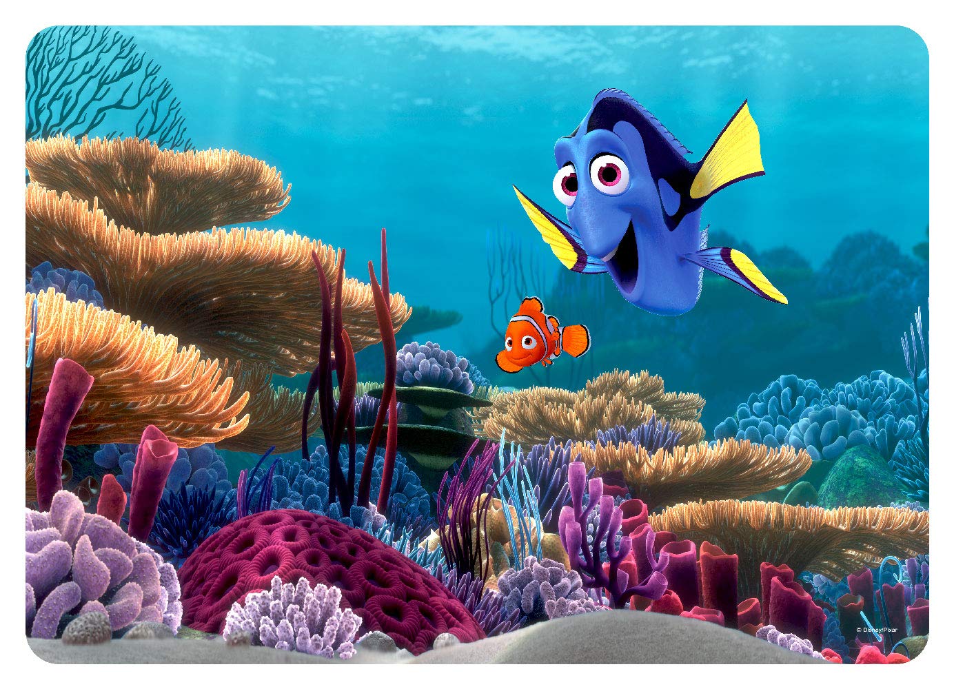 AG Design TMD 8301 Disney and Dory Finding Nemo Children's Placemats, Dining Mat, Painting Mat, 30 x 42 cm, Phthalate-Free Plastic, Colourful, 42 x 30 cm