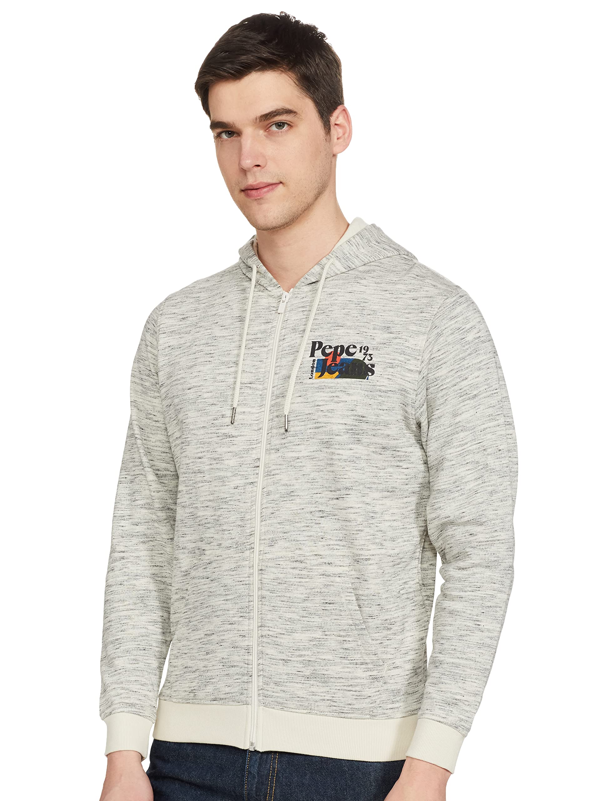 Pepe JeansMen's Cotton Hooded Neck Sweatshirts
