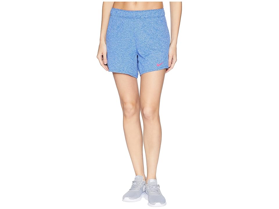 

Nike Flex Attack Training Short (Game Royal/Heather/Wild Cherry) Women's Shorts