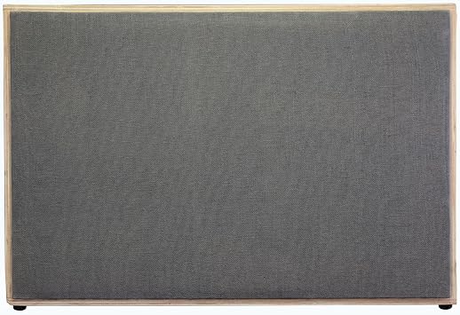 ATS Acoustics Studio Stacker Portable and Stackable Gobo and Bass Trap 24 x 36 x 10 (Gray/Gray Faces, Natural Pine Finish)