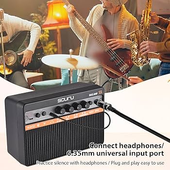 Amazon.co.jp: BCDYH 20W 小型エレクトリックベースアンプ