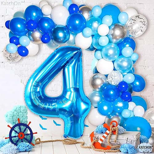 Miniatura 1072 de KatchOn, Globo dorado gigante del número 8 de 40 pulgadas, globo dorado del número 8 para decoraciones de cumpleaños de 8 años para niñas