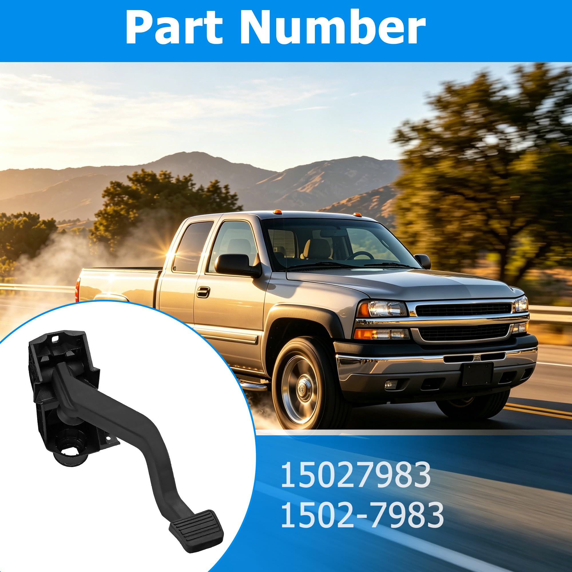 Pedal De Embrague De Metal Para Chevy GMC 1999-2006 – Transmisión Manual NV3500 NV4500 6.0L