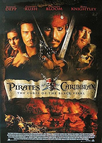 Póster Stop Online Piratas del Caribe - Póster de película regular (tamaño 27" x 39") disponible en Yaxa Guatemala