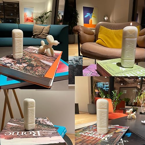 Miniatura 6 de Xanax - Vela con caja de regalo, XANDLE, velas geniales, regalos de elefante blanco para adultos, velas novedosas, regalos extraños, regalos