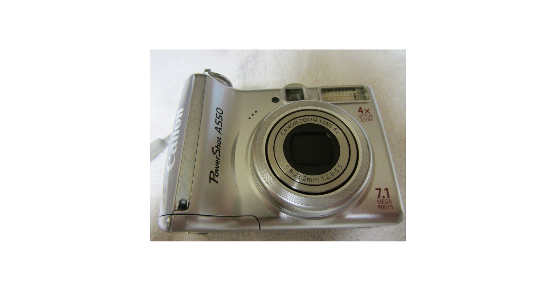 Amazon.com : Canon PowerShot A550 7.1MP Digital Camera with