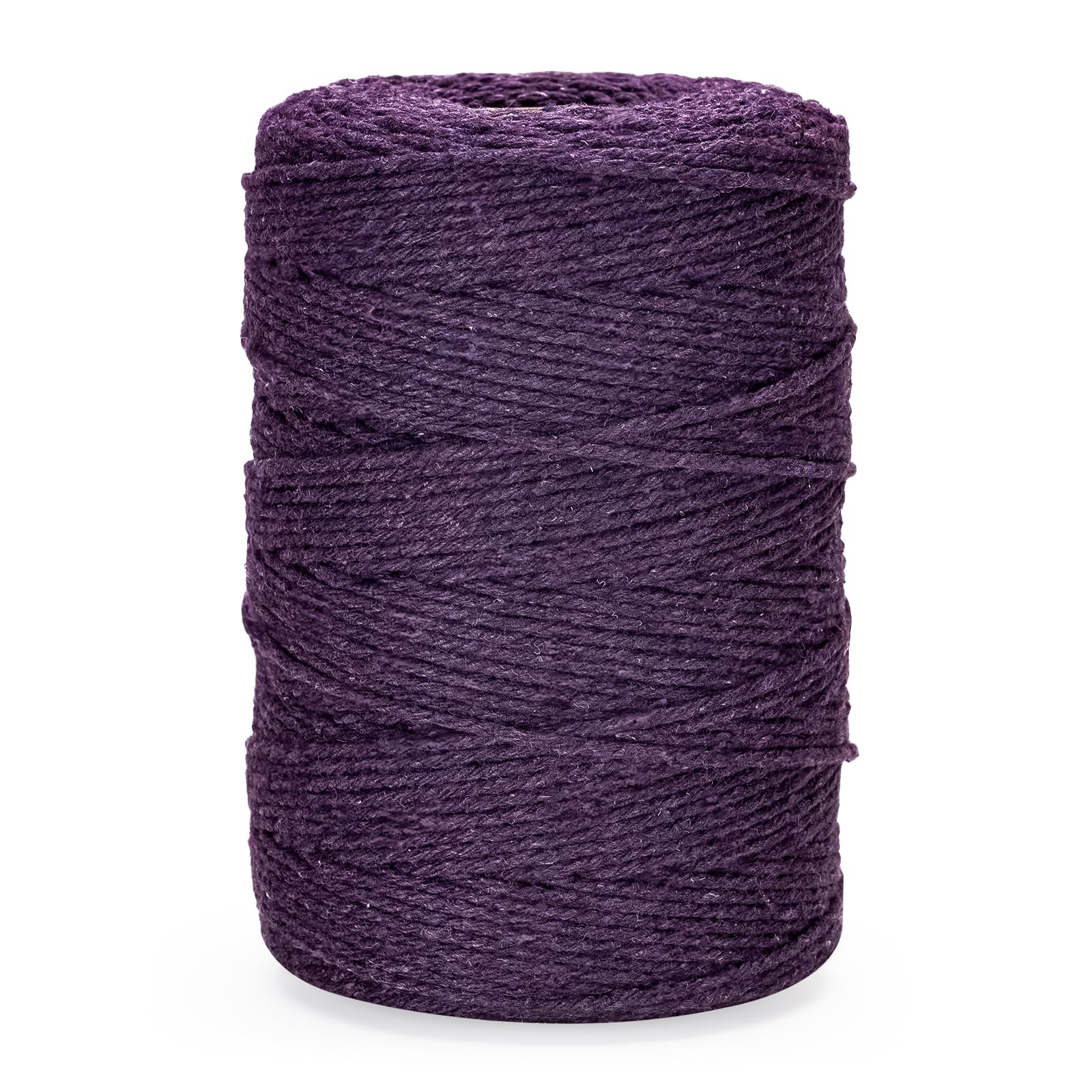 JijAcraft Purple Twine, 656 Feet Bakers String, 2mm for DIY Crafts, Present Decoration, Gift Wrapping, Craft Wrapping, Holiday Season Decoration