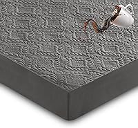 Vista 25 de Sufdari Protector de colchón impermeable, funda de colchón tamaño individual para cama, bolsillo profundo de 18 pulgadas, protector de colchón