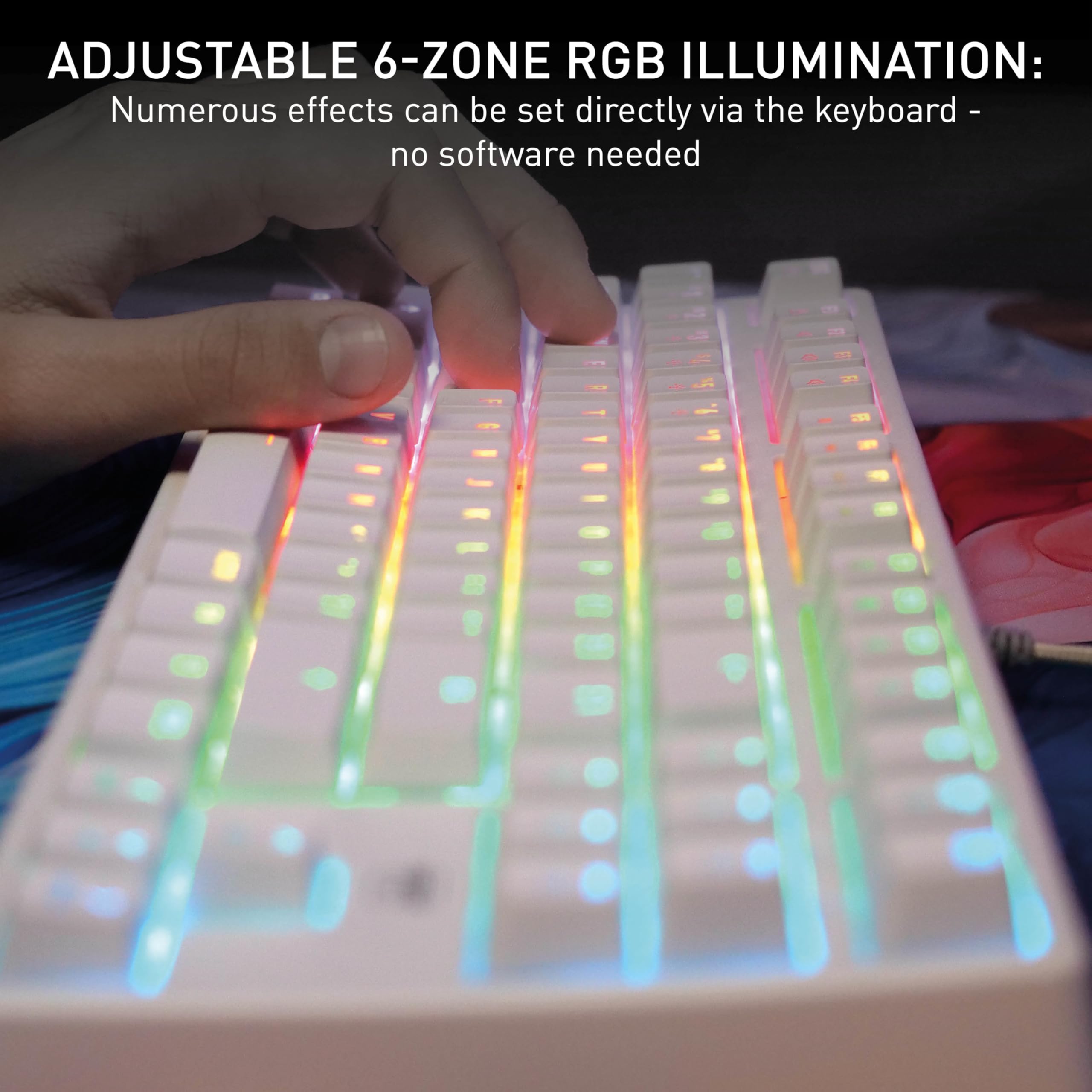 Amazon.com: CHERRY XTRFY K4V2 TKL, Tenkeyless Mechanical Gaming