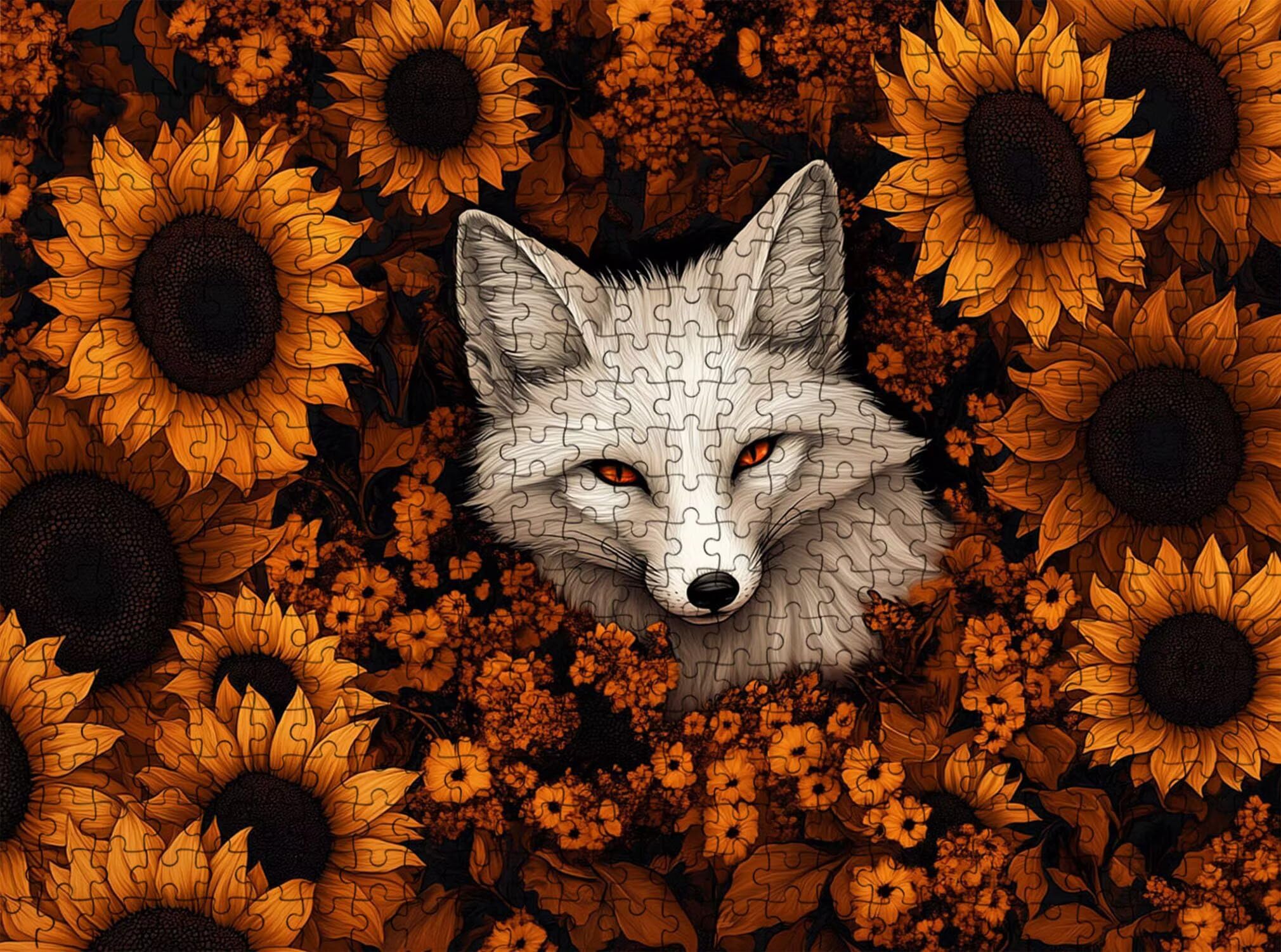 Puzzle 5000 Teile, Holzpuzzle Erwachsene [AAA], Impossible Game 156 x 105 cm, Kniffliges Denksport Spiel für Männer Frauen, Familienspiel, DIY Home Dekor,Geschenk für Geburtstag, Blume Tier-2 f0-374