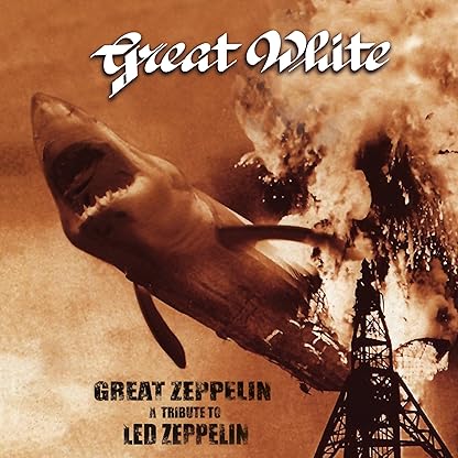 Great Zeppelin - Tribute To Led Zeppelin (Black White & Gold Splatter) [Disco de Vinil] por Great White — capa do álbum