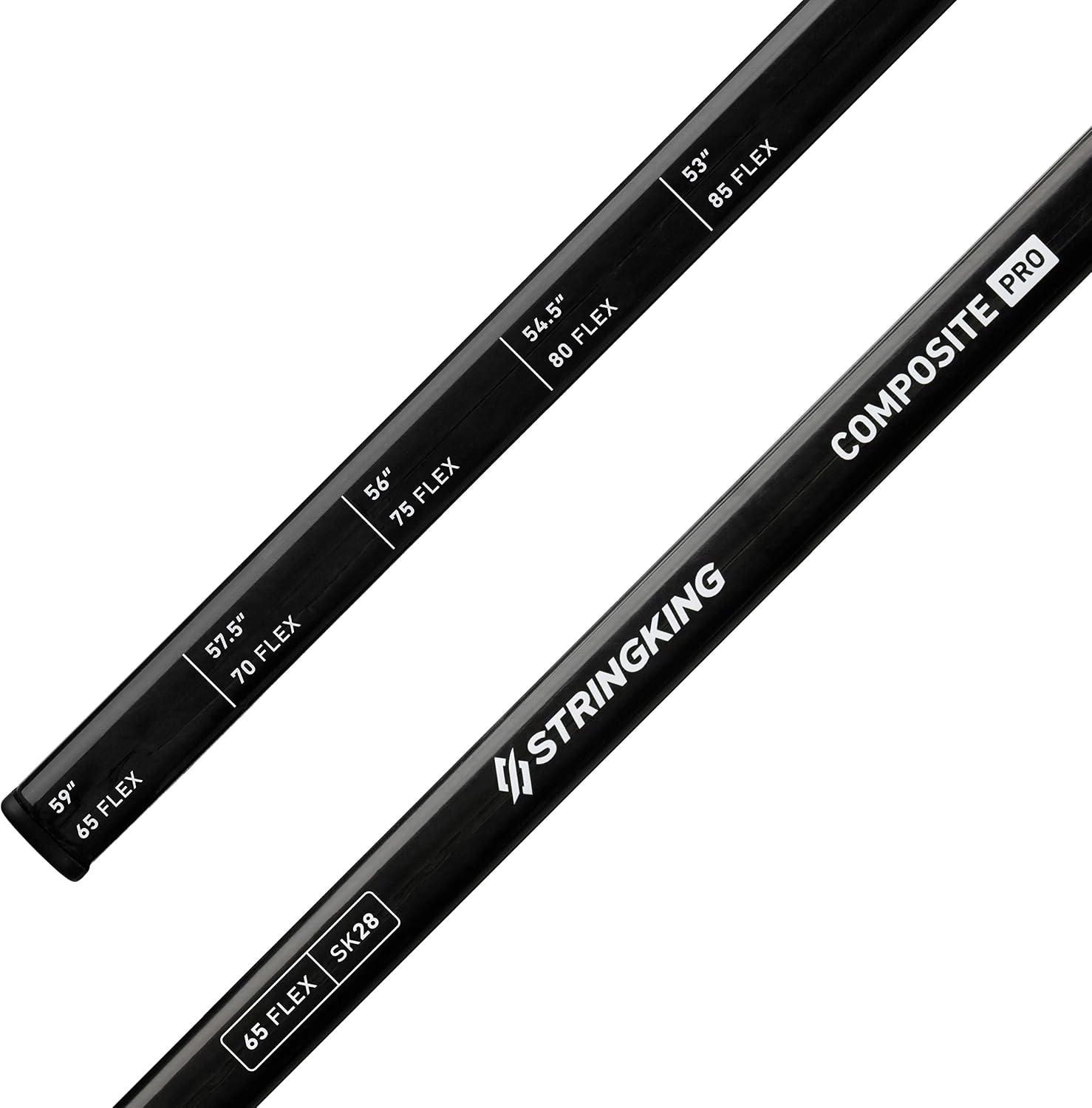 StringKing Composite Pro Intermediate Ice Hockey Stick (Right Hand, 65 Flex, SK28 Curve)