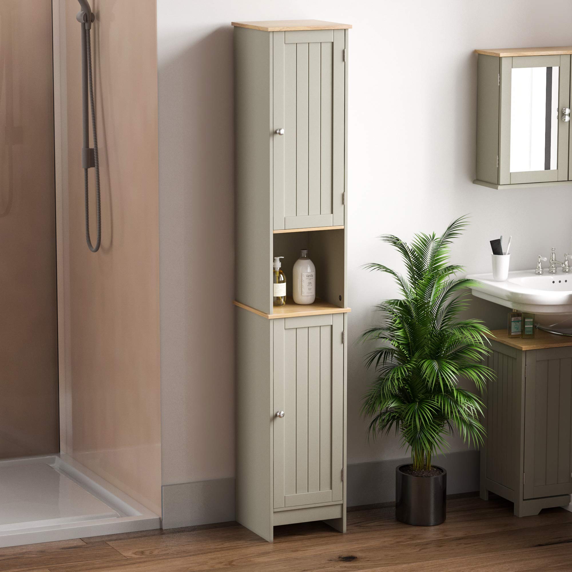 Buy Bath Vida Priano Bathroom Storage Cupboard Floor Standing