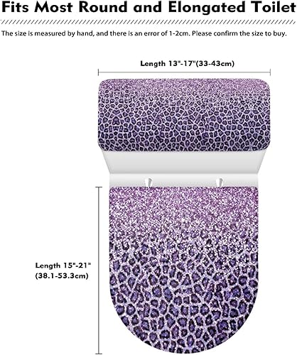Vista 167 de Fundas antideslizantes para tapa de inodoro y tanque del Día de San Patricio, fundas elásticas para tapa de inodoro, accesorios de decoración de St.