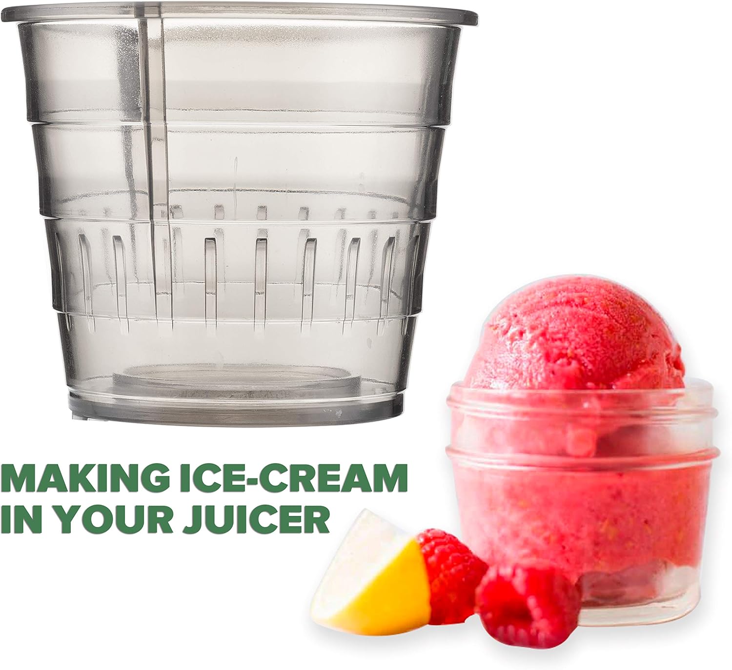 Caynel Slow Masticating Juicer Cold Press Extractor with 3" Wide Chute for Fruits, Vegetables and Herbs, Quiet Durable Motor with Reverse Function, Easy Cleaning High Yield Vertical Juicer