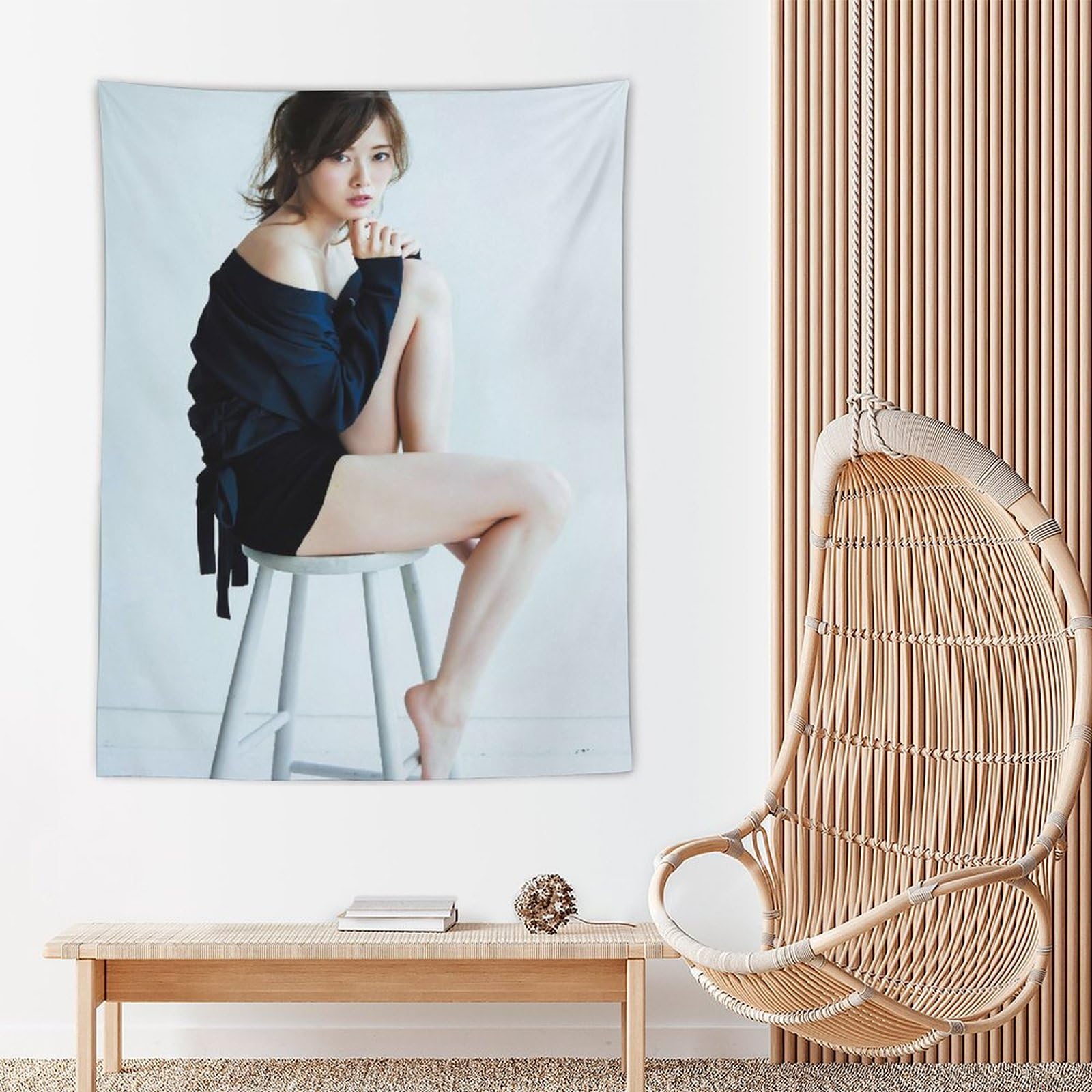 Amazon.co.jp: 女優白石麻衣長い脚写真ポスター キャンバス 芸術