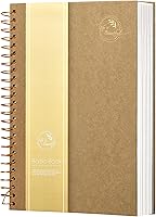 Vista 45 de Yoment Small Spiral Notebook,300 Pages Hardcover Spiral Notebooks,5.5”x 7.5”College Ruled Notebook,A5 Spiral Bound Journal,Hard Cover Notebooks for
