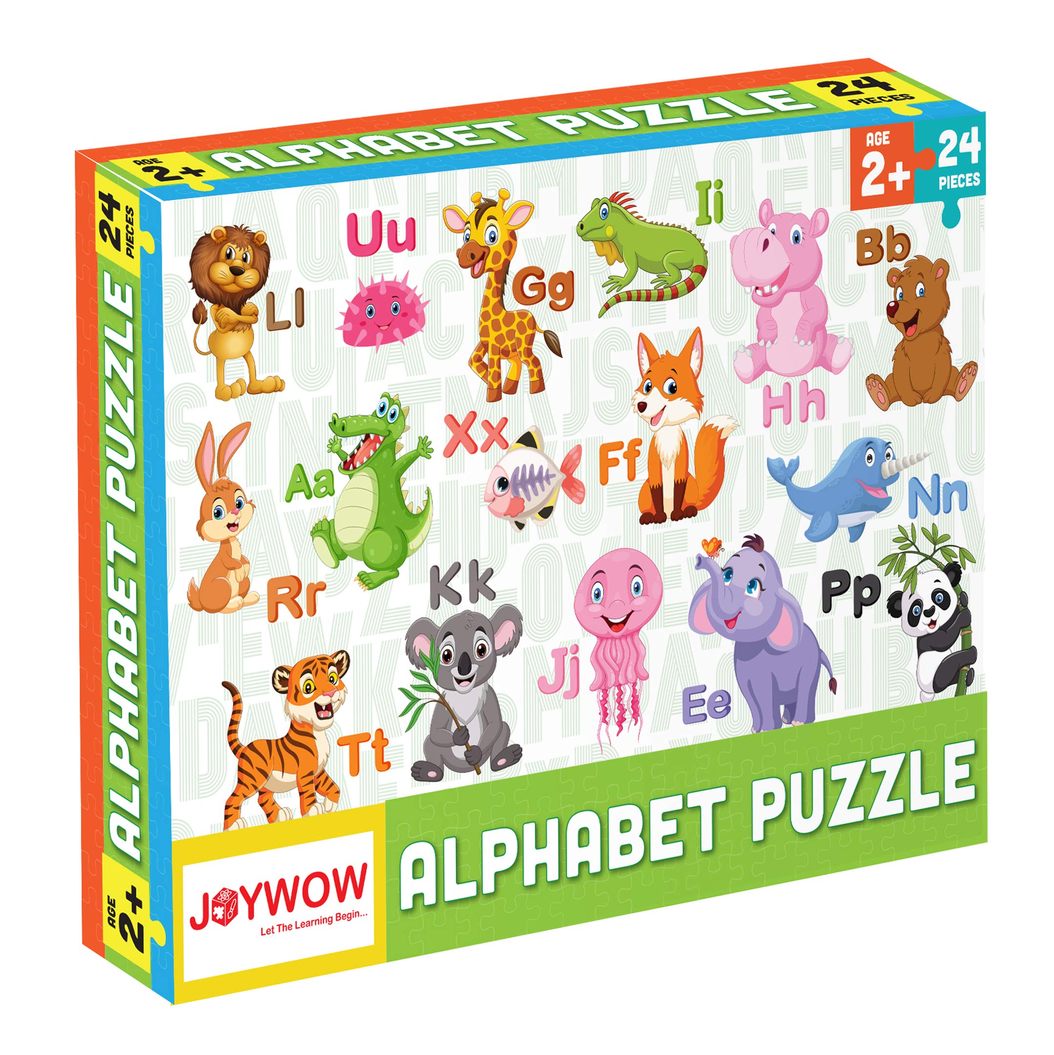 JOYWOW Jigsaw Puzzle Educational and Learning Toy Gift for Kids for Age 2 3 4 5 Years Boys and Girls | 60 Pieces | Size 15X10 Inches (Alphabet) (B091J139S8) Amazon Price History, Amazon Price Tracker