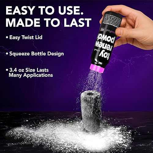 Miniatura 3 de Blush - Polvo de renovación de juguete sexual de 3.4 onzas, refresca TPETPR Strokers, consoladores y muñecas sexuales - Mantiene una sensación suave