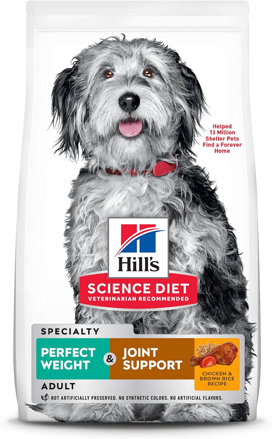 Hill%27s Science Diet Adulto Perfect Weight & Joint Support - Alimento seco para perros con receta de pollo, bolsa de 3.5 libras Colombia