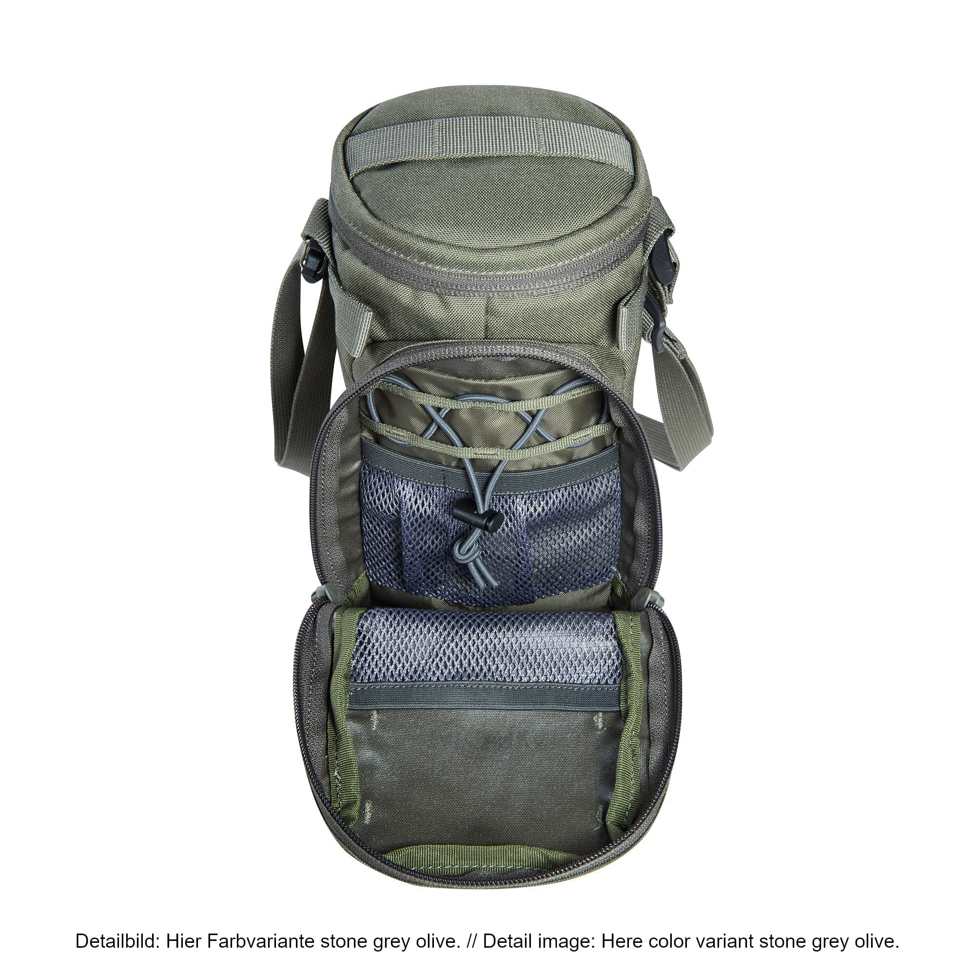 Tatonka Bottle Pouch 1l BC -Isolierhülle für Trinkflaschen mit einem Volumen von 600 ml oder 1 Liter - Mit Schlaufen zur Befestigung am Rucksack (MOLLE kompatibel)