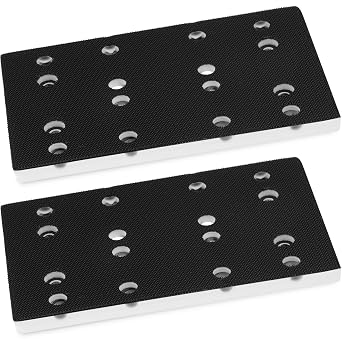 Vanesa 489252 RTS 400 Replacement StickFix Sanding Pad 2-Pack | Compatible with festool RTS/RS/RTSC 400 Random Orbit Sanders, 80mm X 130mm 3 5/32 x 5 1/4 in Soft 12 Holes