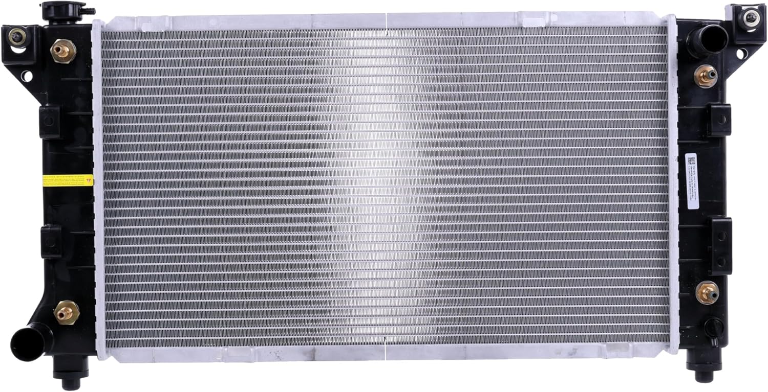 Radiator | Compatible with Dodge Grand Caravan Plymouth Grand Voyager Chrysler Town & Country 2.4L L4 3.0L 3.3L 3.8L V6 | Compatible with CH3010165 4682587 4652587 4682626