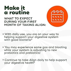 Align Dualbiotic, Prebiotics and Probiotics for Women and Men, Probiotics for Digestive Health, Prebiotics Help Nourish Good Bacteria, Natural Fruit Flavors, 90 Probiotic Gummies