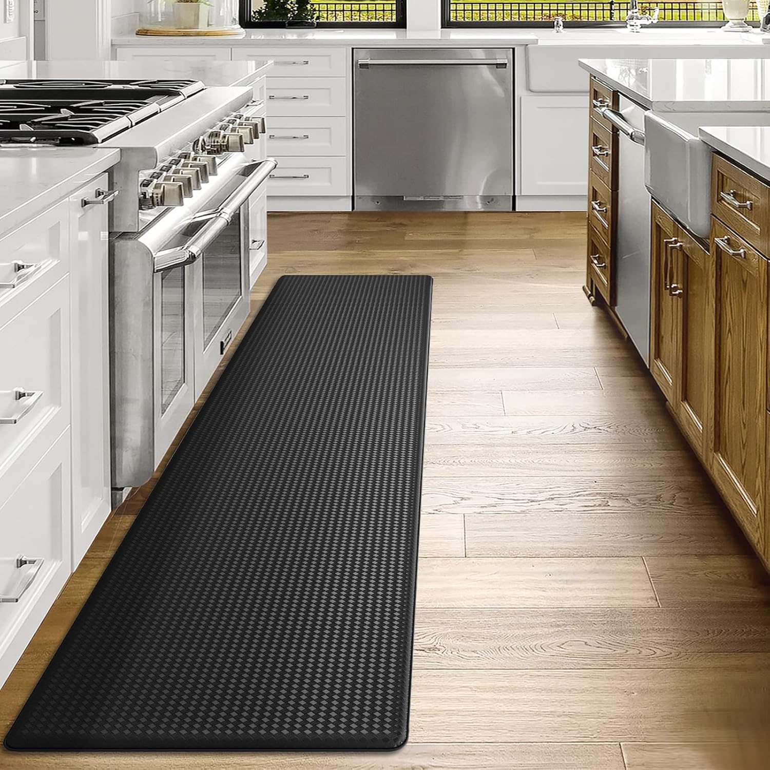 DEXI Kitchen Rug Anti Fatigue,Non Skid Cushioned Comfort